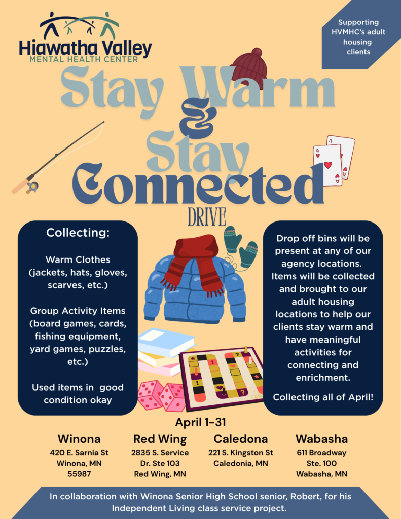 Hiawatha Valley Mental Health Center Announces April Community Giveback ...