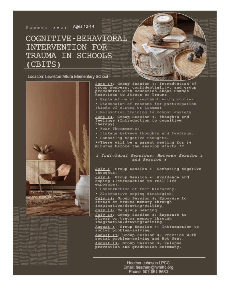 2025 Youth Summer Programs - Hiawatha Valley Mental Health Center