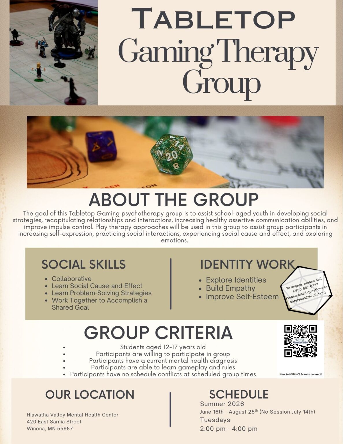 2026 Youth Summer Programs - Hiawatha Valley Mental Health Center